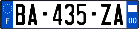 BA-435-ZA