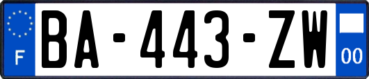 BA-443-ZW