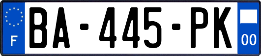BA-445-PK