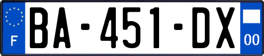 BA-451-DX