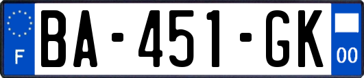 BA-451-GK