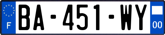 BA-451-WY