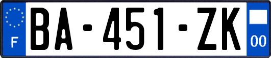 BA-451-ZK