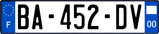 BA-452-DV