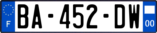 BA-452-DW