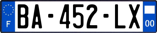 BA-452-LX