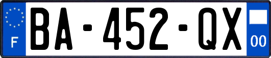 BA-452-QX