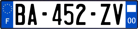 BA-452-ZV