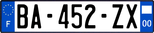 BA-452-ZX