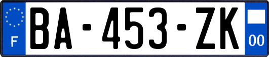 BA-453-ZK