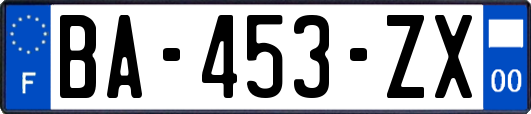 BA-453-ZX