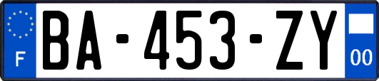 BA-453-ZY