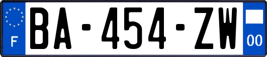 BA-454-ZW