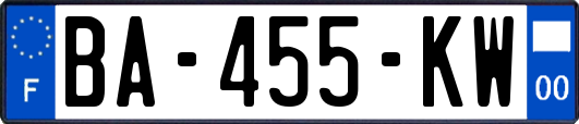 BA-455-KW