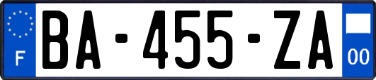 BA-455-ZA