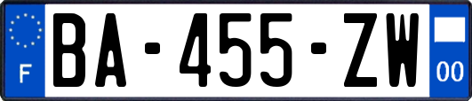 BA-455-ZW