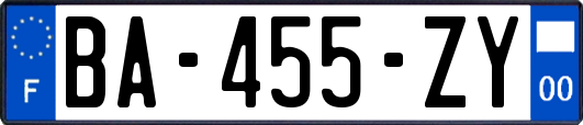 BA-455-ZY