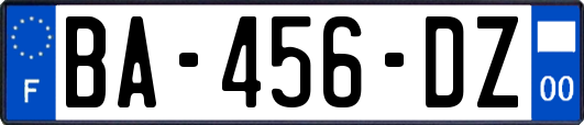 BA-456-DZ