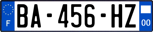 BA-456-HZ