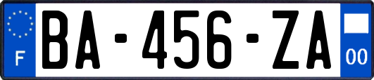 BA-456-ZA