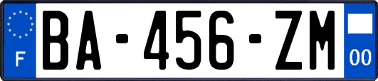 BA-456-ZM