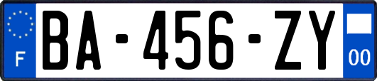 BA-456-ZY