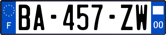 BA-457-ZW