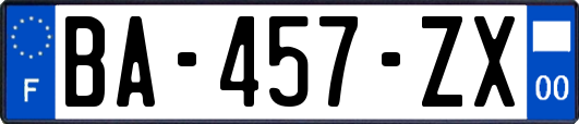 BA-457-ZX