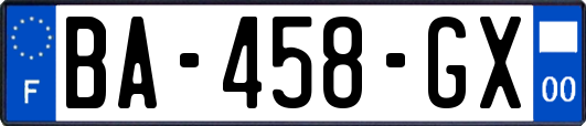 BA-458-GX