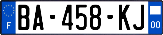 BA-458-KJ