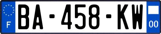 BA-458-KW