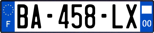 BA-458-LX