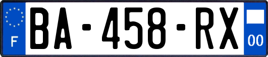 BA-458-RX