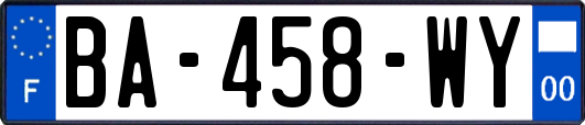 BA-458-WY