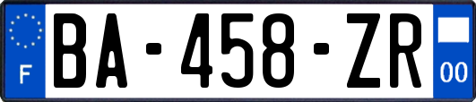 BA-458-ZR