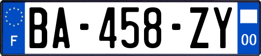 BA-458-ZY