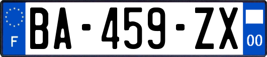 BA-459-ZX