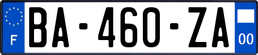 BA-460-ZA