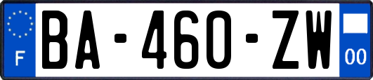 BA-460-ZW