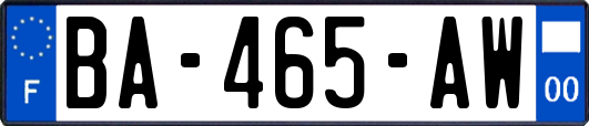 BA-465-AW