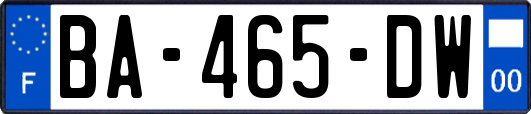 BA-465-DW