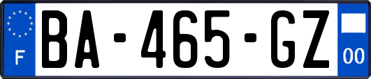 BA-465-GZ