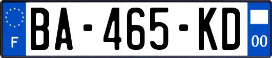 BA-465-KD