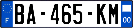 BA-465-KM