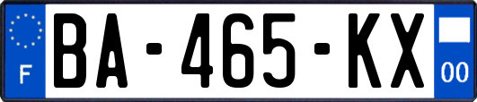 BA-465-KX
