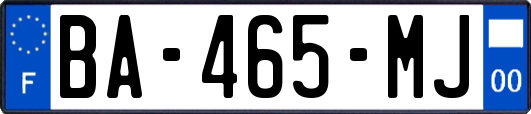 BA-465-MJ