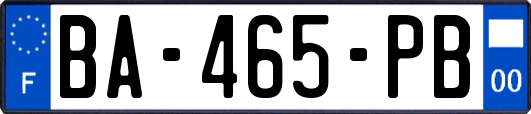 BA-465-PB