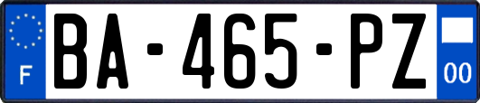 BA-465-PZ