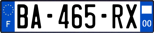 BA-465-RX