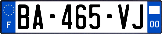 BA-465-VJ